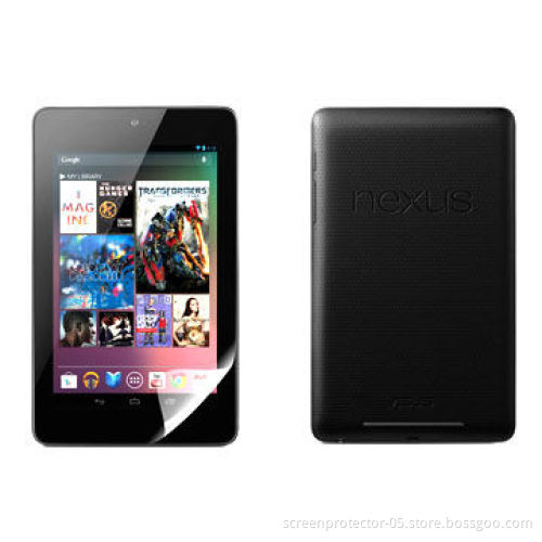 Privacy Screen Protector for Google-Nexus-7, Made of 100% Japan PET, Anti-glare/Dust-resistant